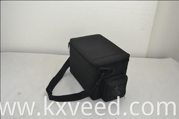 5L black picnic fridge bag car cooler warmer box